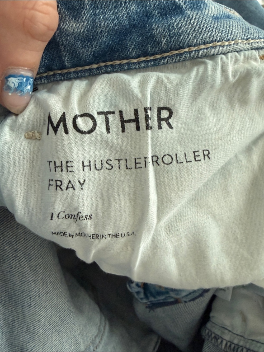 MOTHER Superior The Hustler Roller Fray Jeans - Picture 6 of 6